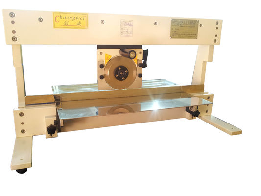 Máquina de separador de PCB manual com controle de programa LCD Sem vibração 460mm comprimento de singulação