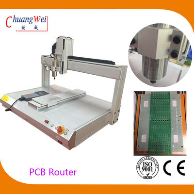 Máquina de Roteador de PCB de Alta Velocidade para Desmontagem de PCB Branco com Velocidade de Corte de 500 mm/s