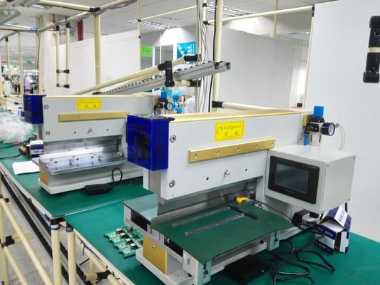 Proteção de senha 110V da máquina do PWB Depaneling VCut 220V