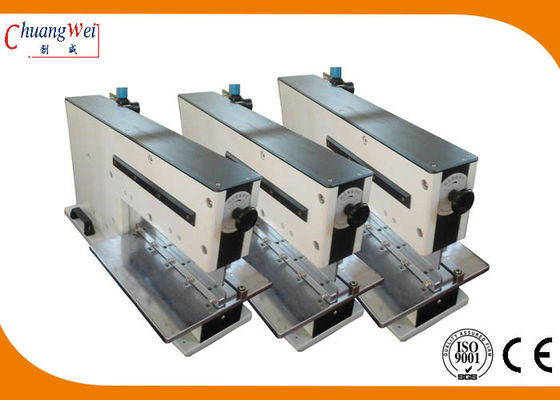 Máquina avançada de corte de PCB pneumático V para manuseio de componentes elevados