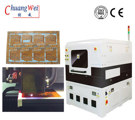 a máquina UV do separador do PWB do laser de 10W Optowave para não contacta Depaneling
