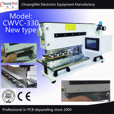 PWB pneumaticamente conduzido motorizado Depanelizer da máquina do separador do PWB do V-corte