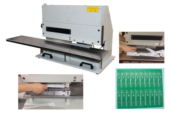 Máquina de corte de PCB V para substrato de alumínio 220V RUV Pneumático