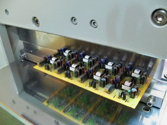 CEM3 máquina automática de corte do cortador do PWB das lâminas 0.3mm com exposição de diodo emissor de luz