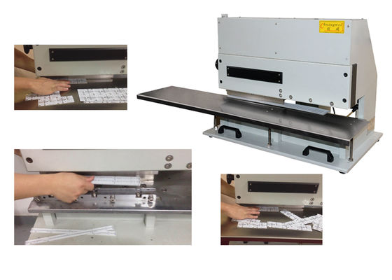 máquina pneumática do PWB Depaneling da espessura de 0.3-3.5mm com lâminas afiadas