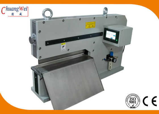 Máquina linear afiada do PWB Depaneling de duas lâminas para a carcaça de alumínio