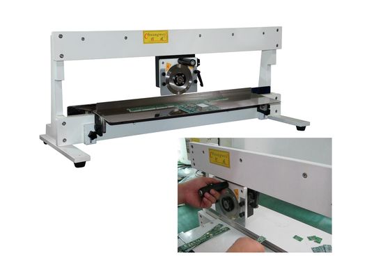Máquina de separação de PCB de folga ajustável para diferentes profundidades de ranhuras