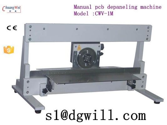 Desmontagem simplificada com máquina de separador de PCB manual de corte em V CWV-1M