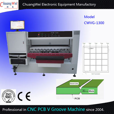 3.0KW máquina do router do PWB Depaneling, máquina de roteamento do PWB 5kg/Cm2