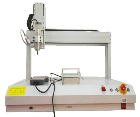 Máquina de roteamento de PCB de banco único de escritório com velocidade de posicionamento de 500 mm/s e alta rigidez