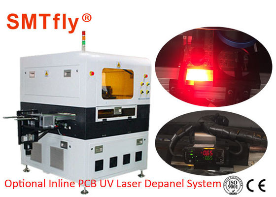 cortador uv do laser da borda 380V lisa, máquina do PWB Depaneling do laser 355nm